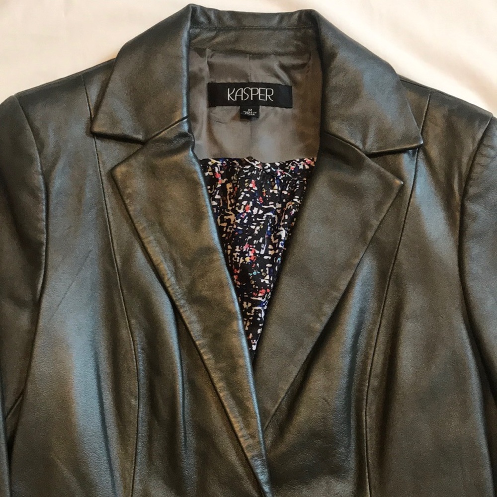 Leather jacket size M